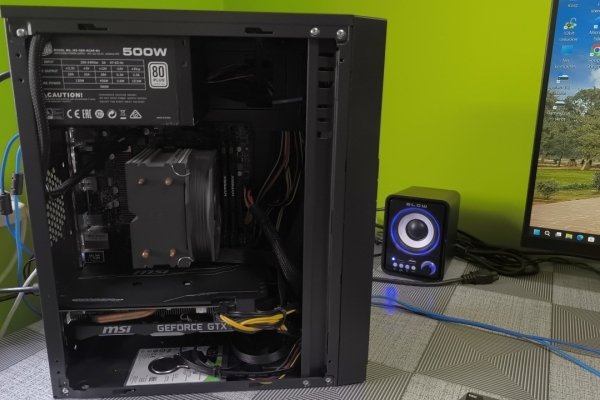 Ogłoszenie - Komputer Gamingowy Cased i5-6500, 8GB DDR4, GTX 1660 Super 6GB i 756GB. Zdjęcie 1