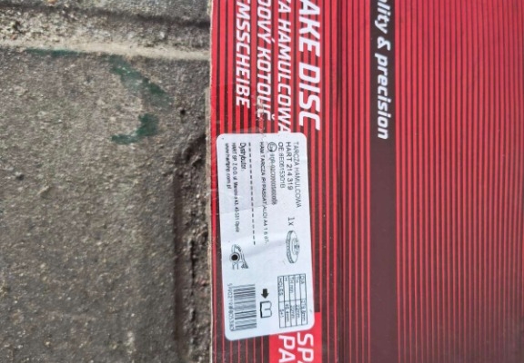 Ogłoszenie - Tarcze hamulcowe przód passat B5 1.9TD 99r. Zdjęcie 3