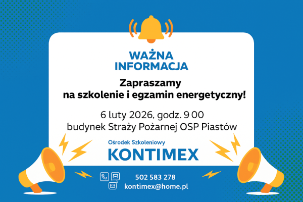 Ogłoszenie - Kurs sep energetyczny w Warszawie 16.04. Zdjęcie 3