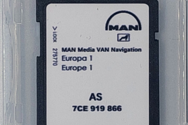 Ogłoszenie - Karta SD MAN Media VAN Navi AS V23 (2610) 2026/2027. Zdjęcie 1