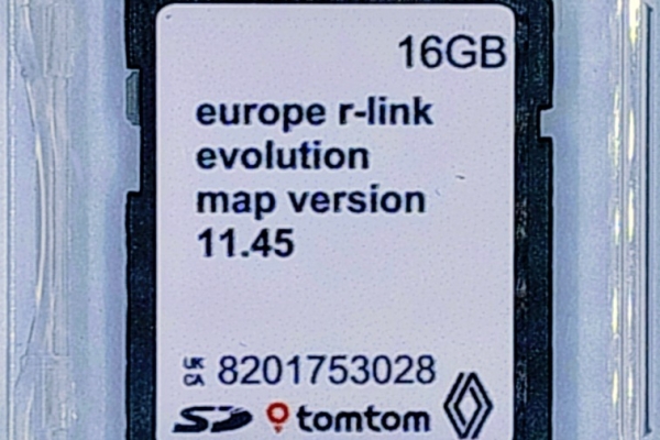 Ogłoszenie - NOWOŚĆ! Karta SD - Mapy 1145 Renault RLink Tom Tom. Zdjęcie 1