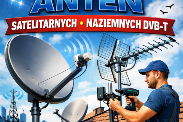 Ogłoszenie - Montaż anteny naziemnej Bilcza Ustawianie anten naziemnych Bilcza Instalacja anten Bilcza montaż anten Bilcza. Zdjęcie 1