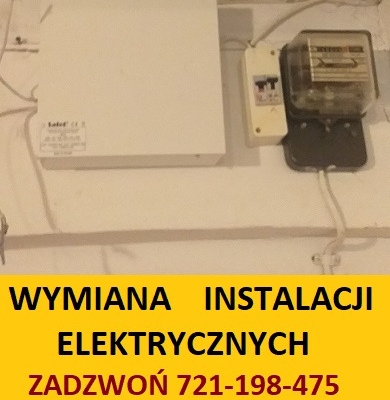 Ogłoszenie - WYMIANA INSTALACJI ELEKTRYCZNYCH - REMONTY - ROZBIÓRKI - USŁUGI BUDOWLANE. Zdjęcie 1