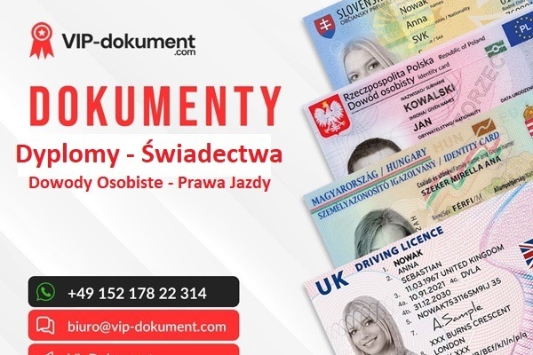 Ogłoszenie - Oferujemy Dowód osobisty kolekcjonerski , Legalny dowód osobisty do kupienia. Zdjęcie 4