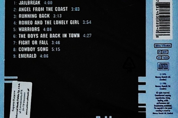 Ogłoszenie - Polecam Najlepszy Album CD Kultowego Zwspołu Thin Lizzy -Album Jailbreak. Zdjęcie 2