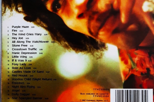 Ogłoszenie - CD Nowa Polecam Album Jimi Hendrix CD The Best Of Jimi Hendrix Experience. Zdjęcie 3