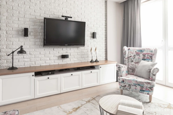 Ogłoszenie - Zawieszenie telewizora na ścianie Rąbień Mocowanie TV do ściany Monter telewizorów / instalator TV Rąbień. Zdjęcie 1