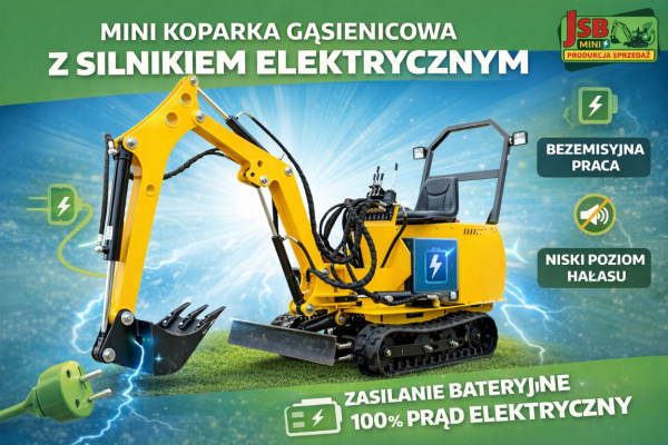 Ogłoszenie - Elektryczna E Ładowarka E Koparka NOWE 2026 | Prosto od Producenta JSB MINI. Zdjęcie 7
