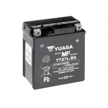 Ogłoszenie - Akumulator motocyklowy YUASA 6,3Ah 100A. Zdjęcie 1