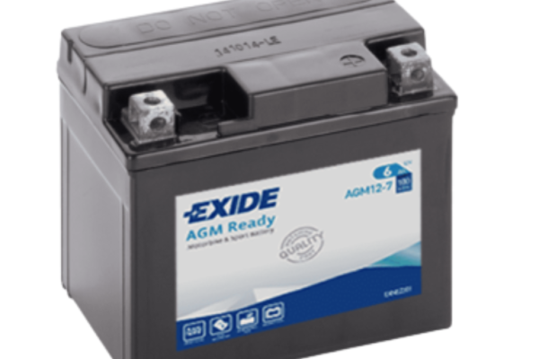 Ogłoszenie - Akumulator motocyklowy Exide AGM Ready AGM12-7 – 12V 6Ah 100A. Zdjęcie 1