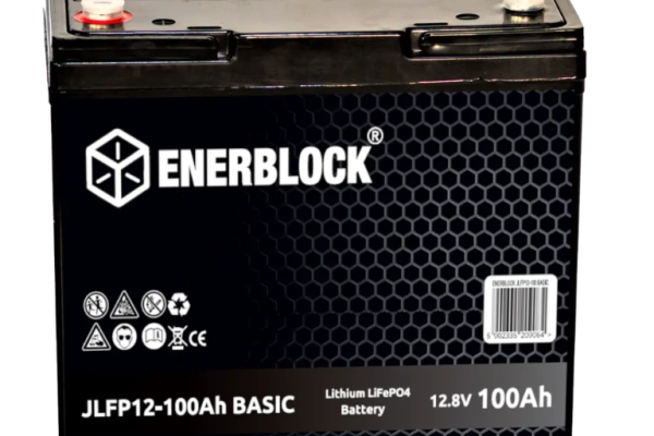 Ogłoszenie - Akumulator Enerblock Lithium LifePo4 12.8V 100AH JLFP12-100BASIC. Zdjęcie 1