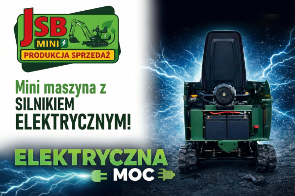 Ogłoszenie - Elektryczna E Ładowarka E Koparka NOWE 2026 | Prosto od Producenta JSB MINI. Zdjęcie 10
