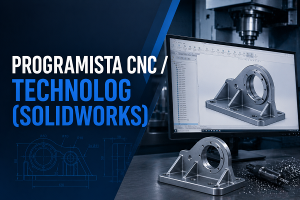 Ogłoszenie - Programista CNC / Technolog (SolidWorks) (m/k) / Lubartów. Zdjęcie 1