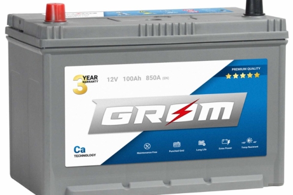 Ogłoszenie - Akumulator GROM Premium 100Ah 850A Japan L+. Zdjęcie 1