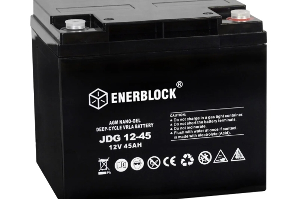 Ogłoszenie - Akumulator 45Ah 12V Enerblock AGM GEL Hybrid JDG12-45. Zdjęcie 1