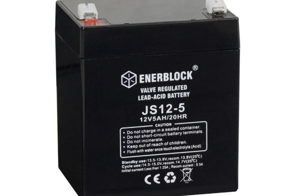 Ogłoszenie - Akumulator 5Ah 12V Enerblock AGM JS 12-5. Zdjęcie 1