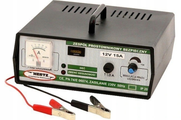 Ogłoszenie - Prostownik HERTZ 12V 15A. Zdjęcie 1