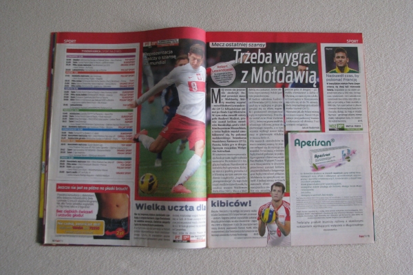 Ogłoszenie - Fakt TV - gazeta, program telewizyjny z roku 2013. Zdjęcie 4