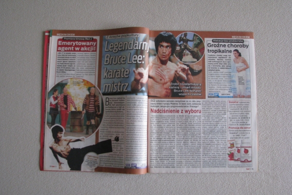 Ogłoszenie - Fakt TV - gazeta, program telewizyjny z roku 2013. Zdjęcie 9