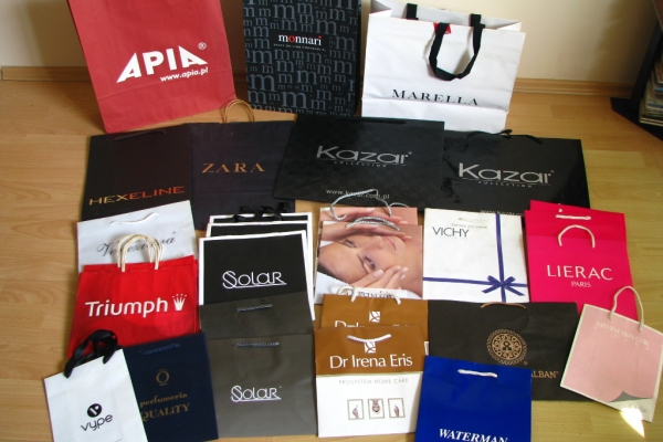 Ogłoszenie - Prezentowa torebka, torba papierowa po zakupach Douglas, Sephora, Marionnaud i inne. Zdjęcie 9