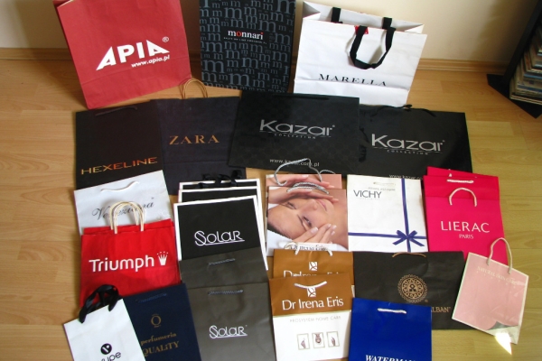 Ogłoszenie - Prezentowa torebka, torba papierowa po zakupach Douglas, Sephora, Marionnaud i inne. Zdjęcie 4