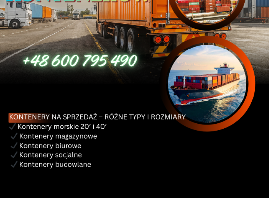 Ogłoszenie - Sprzedam kontenery. Zdjęcie 1