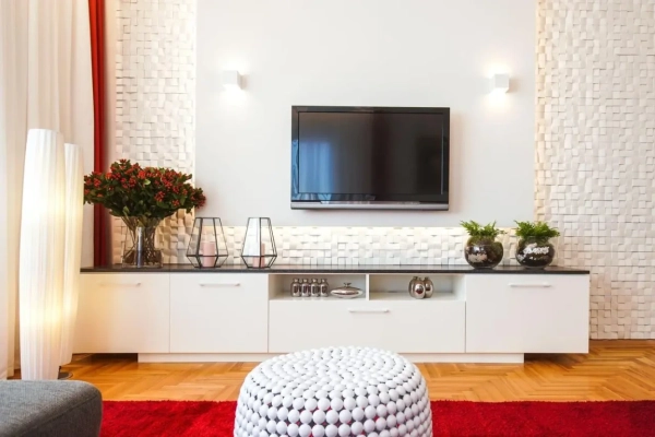 Ogłoszenie - Zawieszenie telewizora na ścianie Mocowanie TV do ściany Gdańsk Stogi Monter telewizorów / instalator TV Gdańsk Stogi. Zdjęcie 1