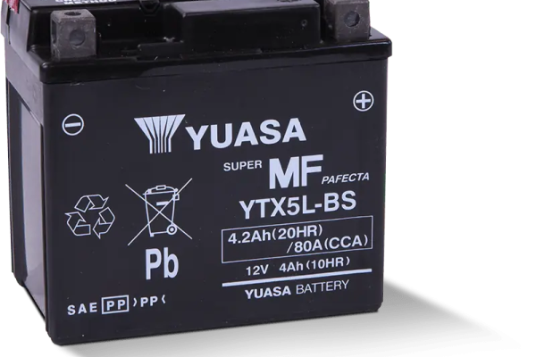 Ogłoszenie - Akumulator motocyklowy YUASA YTX5L-BS AGM 4,2Ah 80A. Zdjęcie 1