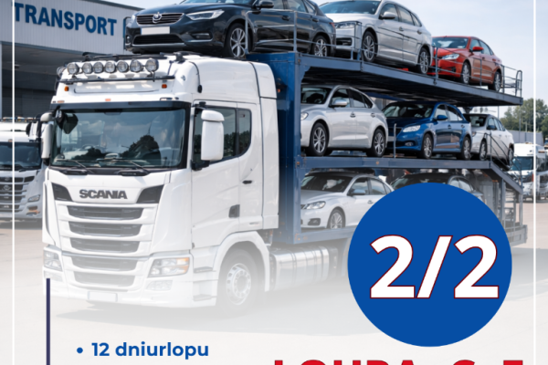 Ogłoszenie - Kierowca C+E 2/2 2250€ netto autotransporter. Zdjęcie 1