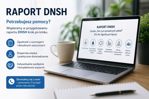 Ogłoszenie - Szkolenie z zasady DNSH, tel. 504-746-203, pomoc, konsultacje indywidualne,. Zdjęcie 1
