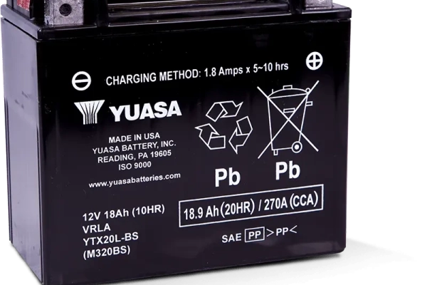 Ogłoszenie - Akumulator motocyklowy 18,9Ah 270A YUASA YTX20L-BS AGM. Zdjęcie 1