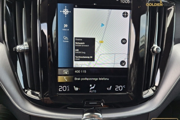 Ogłoszenie - XC60  2,0 D 197KM 1-rej 2021 SKÓRA klima alu navi grz.fot. opłacony. Zdjęcie 10
