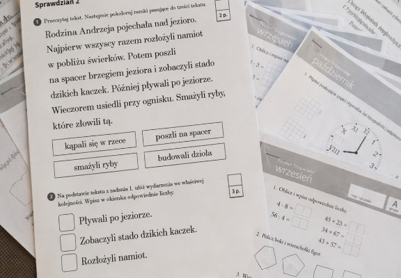 Ogłoszenie - Sprawdziany, Kartkówki. Zdjęcie 1