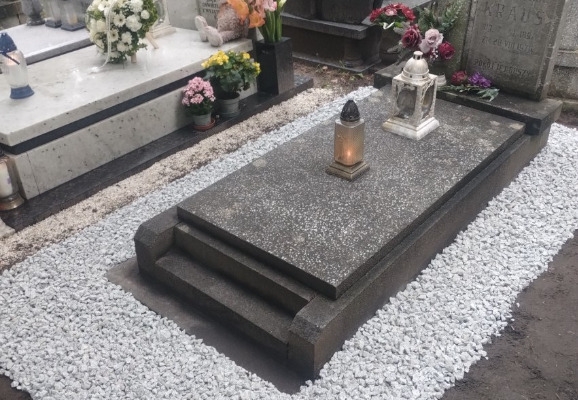 Ogłoszenie - Pomnik zapadnięty, grób przechylony, tel. 504-746-203, zakład kamieniarski podnosi pomniki, Oleśnica, Oława, Trzebnica,. Zdjęcie 1