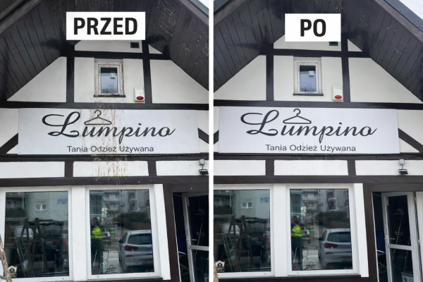 Ogłoszenie - Mycie kostki brukowej, mycie elewacji, mycie fotowoltaiki. Zdjęcie 1