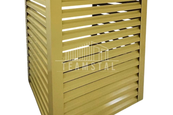 Ogłoszenie - Osłona klimatyzatora – pompy ciepła 120x80x180cm cm Piaskowy TS1220. Zdjęcie 1