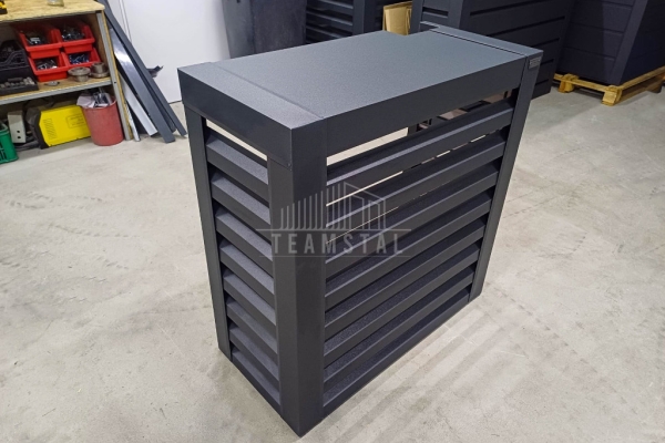 Ogłoszenie - Osłona klimatyzatora – pompy ciepła 90x50x100 cm TS1215. Zdjęcie 3
