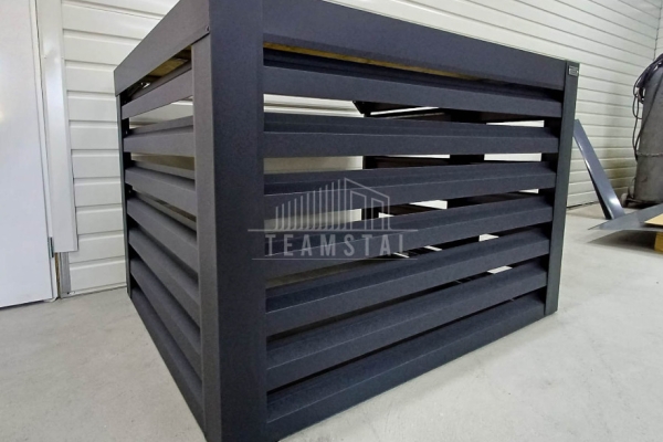 Ogłoszenie - Osłona klimatyzatora – pompy ciepła 110x60x80cm cm antracyt TS1219. Zdjęcie 3