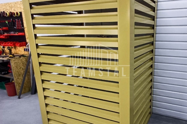 Ogłoszenie - Osłona klimatyzatora – pompy ciepła 120x80x180cm cm Piaskowy TS1220. Zdjęcie 5