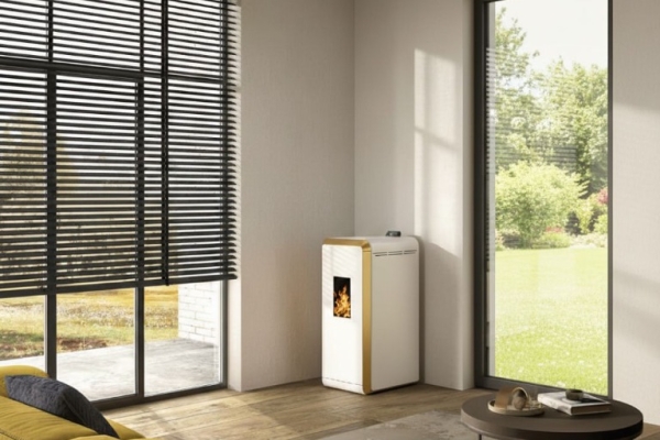 Ogłoszenie - Piecyk Vesta 15 kW na pellet z płaszczem wodnym. Zdjęcie 5