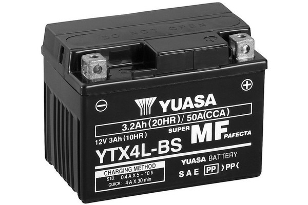 Ogłoszenie - YTX4L-BS 12V 3AH 50A P+ YUASA. Zdjęcie 1