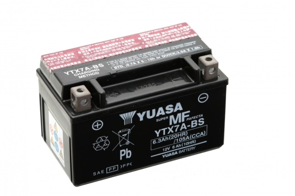 Ogłoszenie - YTX7A-BS 12V 6AH 105A L+ YUASA. Zdjęcie 1