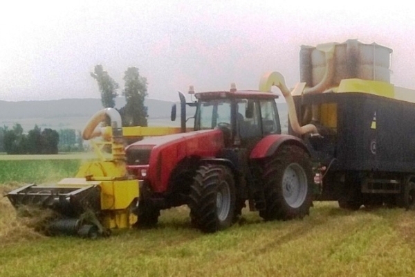 Ogłoszenie - Mobilne urządzenie do produkcji agropelletu z siana , słomy i innej biomasy - bezpośrednio na polu. Zdjęcie 2