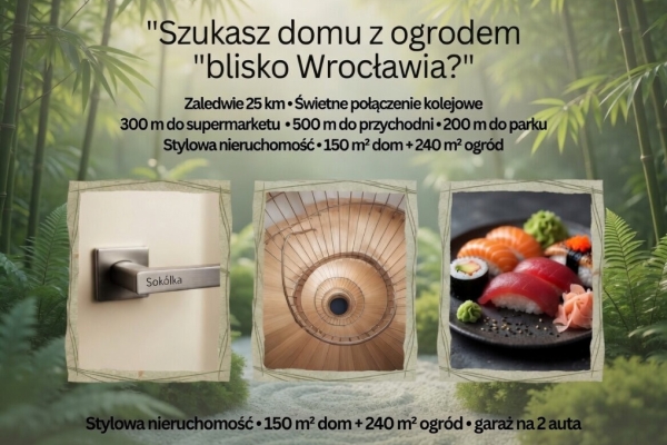 Ogłoszenie - 4pok, 150met, okolice Wileńskiej TARAS/OGRÓD/GARAŻ (Oleśnica). Zdjęcie 1