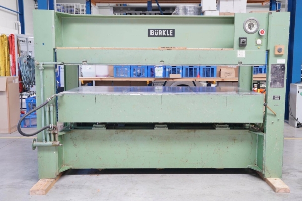 Ogłoszenie - Prasa do forniru BURKLE S100 250/130. Zdjęcie 7