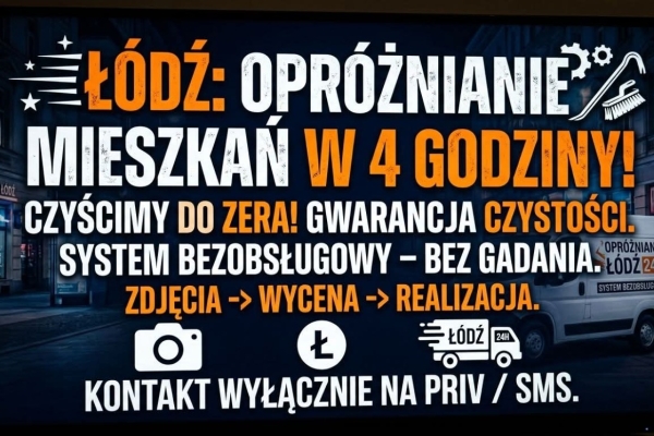 Ogłoszenie - Opróżnianie mieszkań. Zdjęcie 1