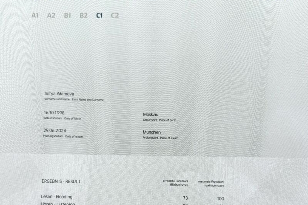 Ogłoszenie - Get Telc Deutsch B2 Exam in Berlin WhatsApp(+371 204 33160)Buy TELC-GOETHE Zertifikat Without Exam in Germany. Zdjęcie 1