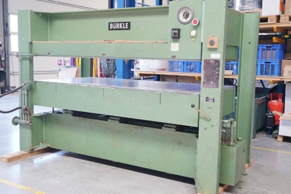 Ogłoszenie - Prasa do forniru BURKLE S100 250/130. Zdjęcie 8