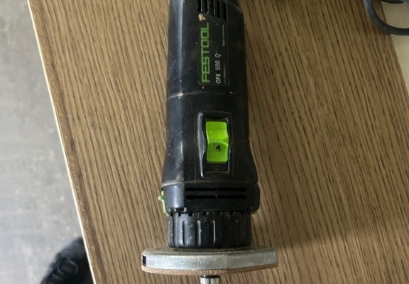 Ogłoszenie - Profesjonalna frezarka krawędziowa FESTOOL OFK 500 Q-Plus R3 578716. Zdjęcie 2
