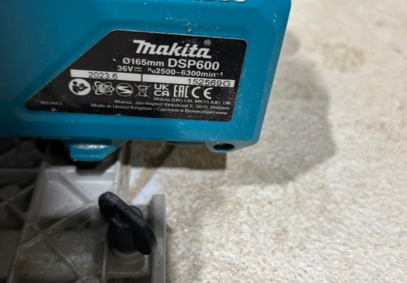 Ogłoszenie - Akumulatorowa ręczna pilarka tarczowa – zagłębiarka Makita DSP600 LXT. Zdjęcie 3